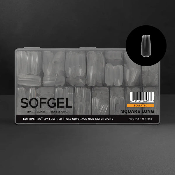 SOFTIPS PRO™ XV SCULPTED - SQUARE LONG