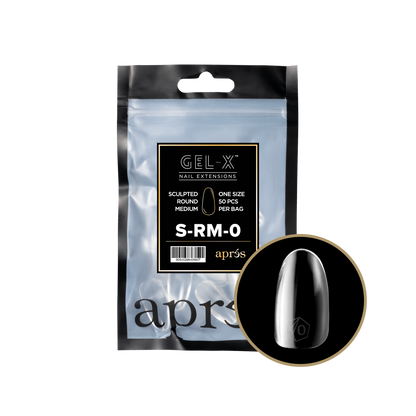 Sculpted Round Medium Refill Tips