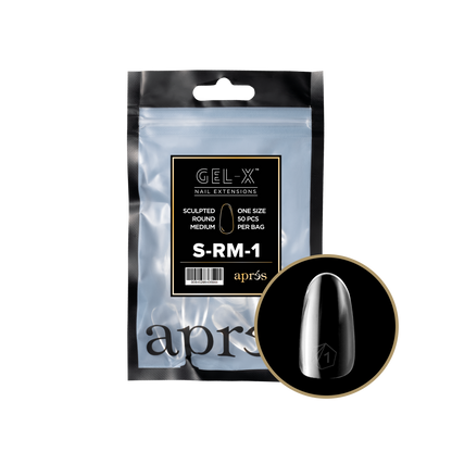 Sculpted Round Medium Refill Tips