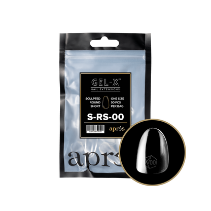 Sculpted Round Short Refill Tips