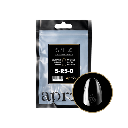 Sculpted Round Short Refill Tips