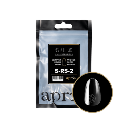 Sculpted Round Short Refill Tips