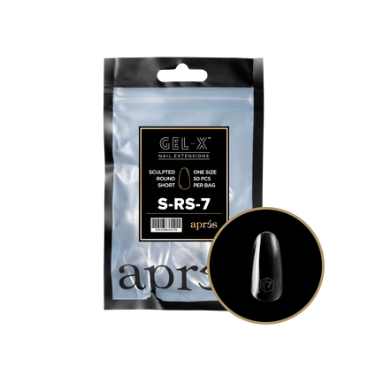 Sculpted Round Short Refill Tips