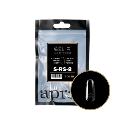 Sculpted Round Short Refill Tips