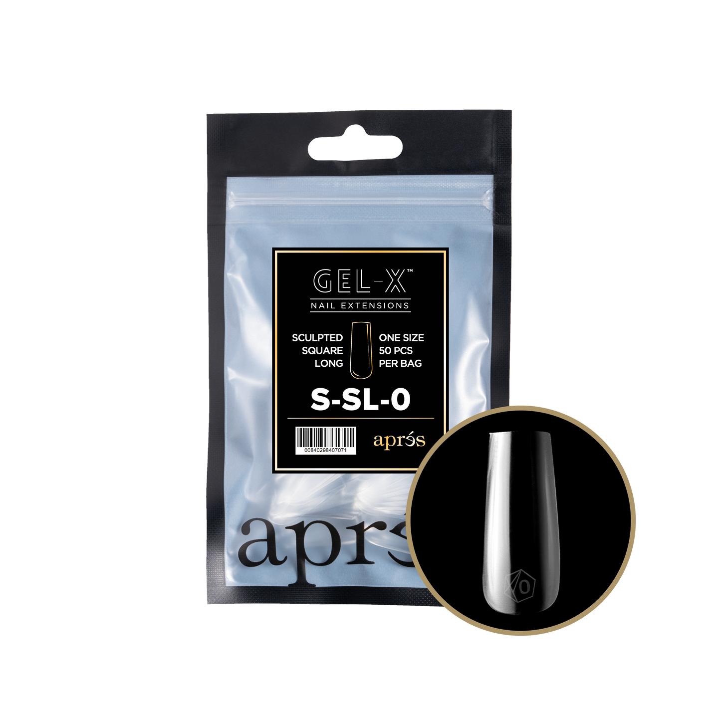 Sculpted Square Long Refill Tips