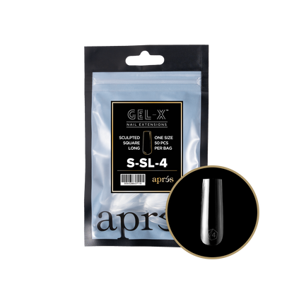 Sculpted Square Long Refill Tips
