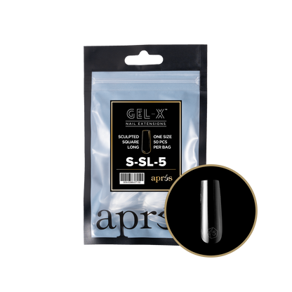 Sculpted Square Long Refill Tips