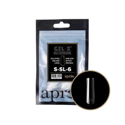 Sculpted Square Long Refill Tips