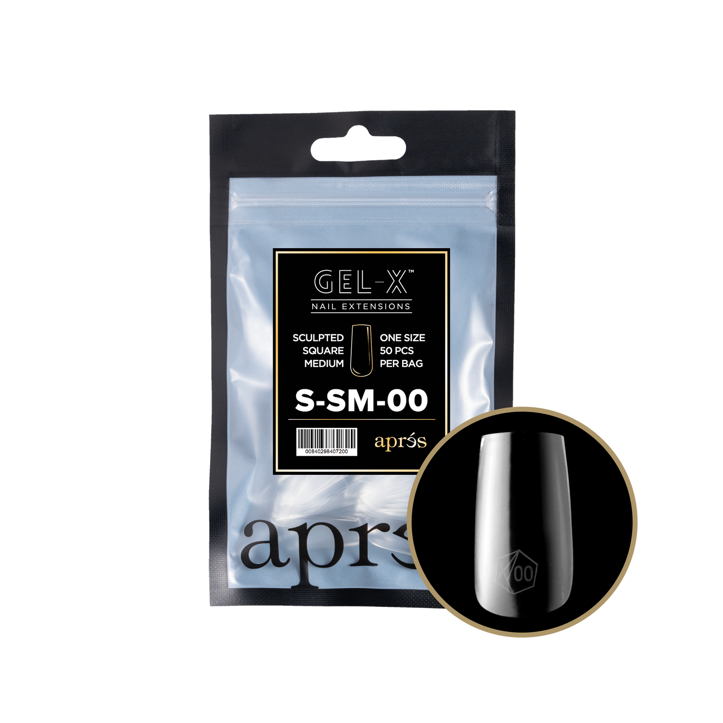 Sculpted Square Medium Refill Tips