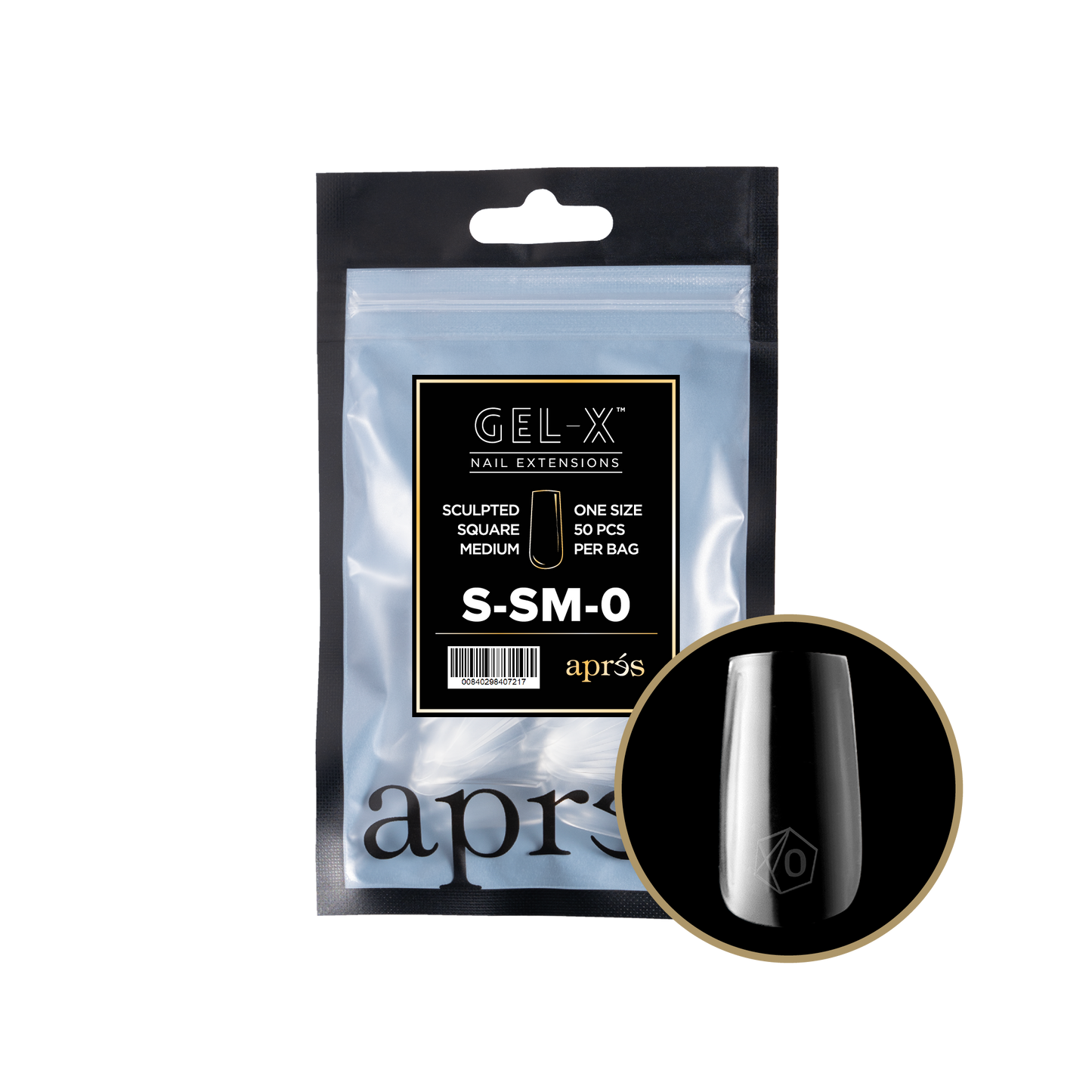 Sculpted Square Medium Refill Tips