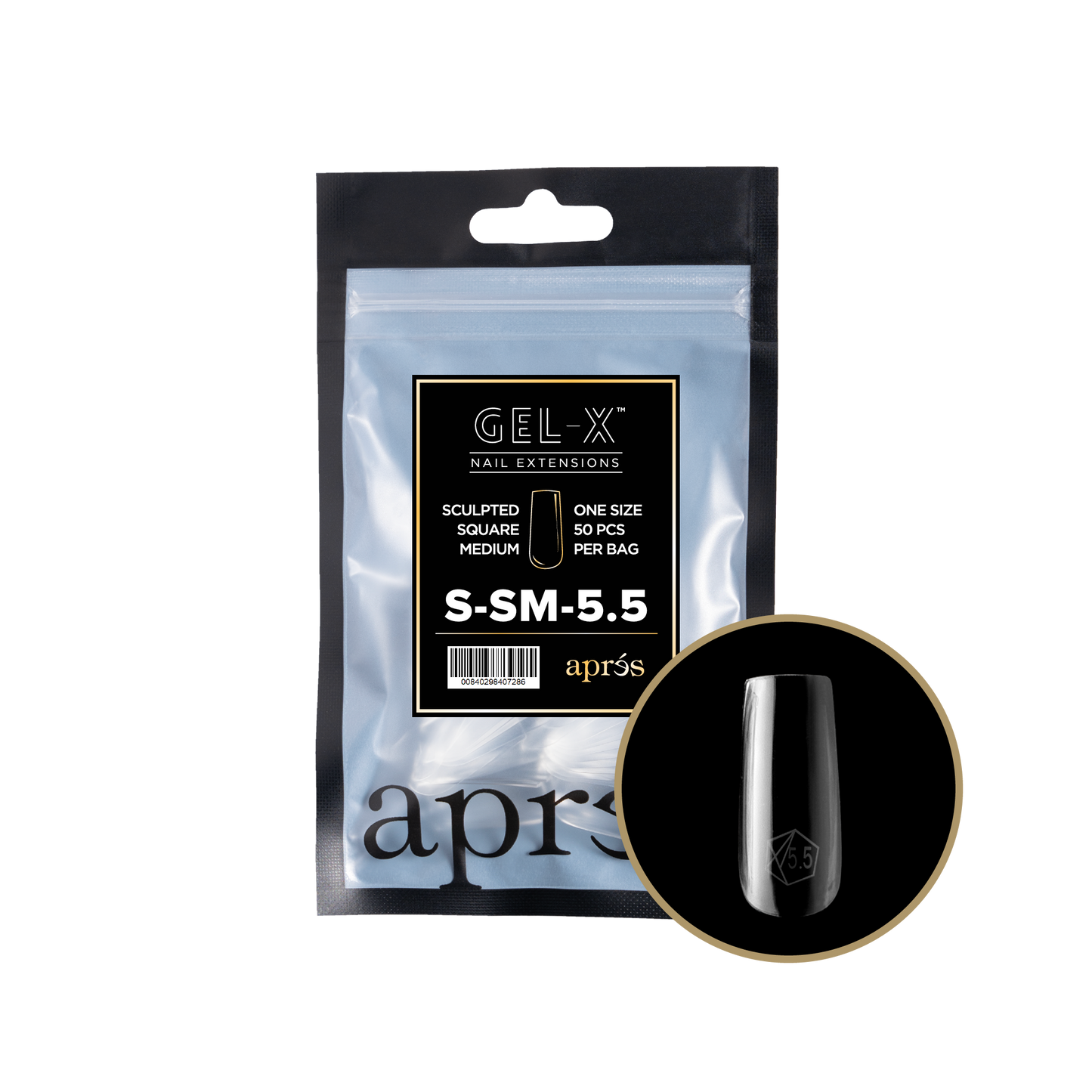 Sculpted Square Medium Refill Tips