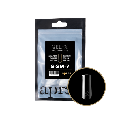 Sculpted Square Medium Refill Tips