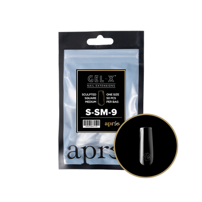 Sculpted Square Medium Refill Tips