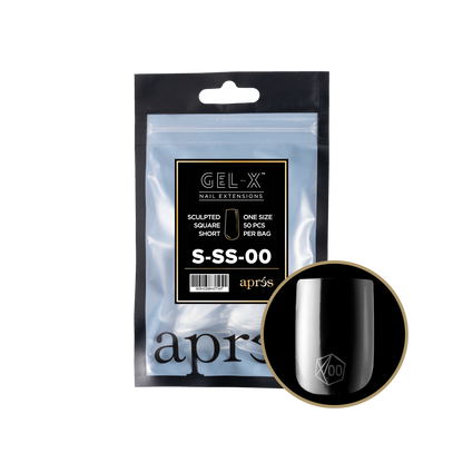 Sculpted Square Short Refill Tips