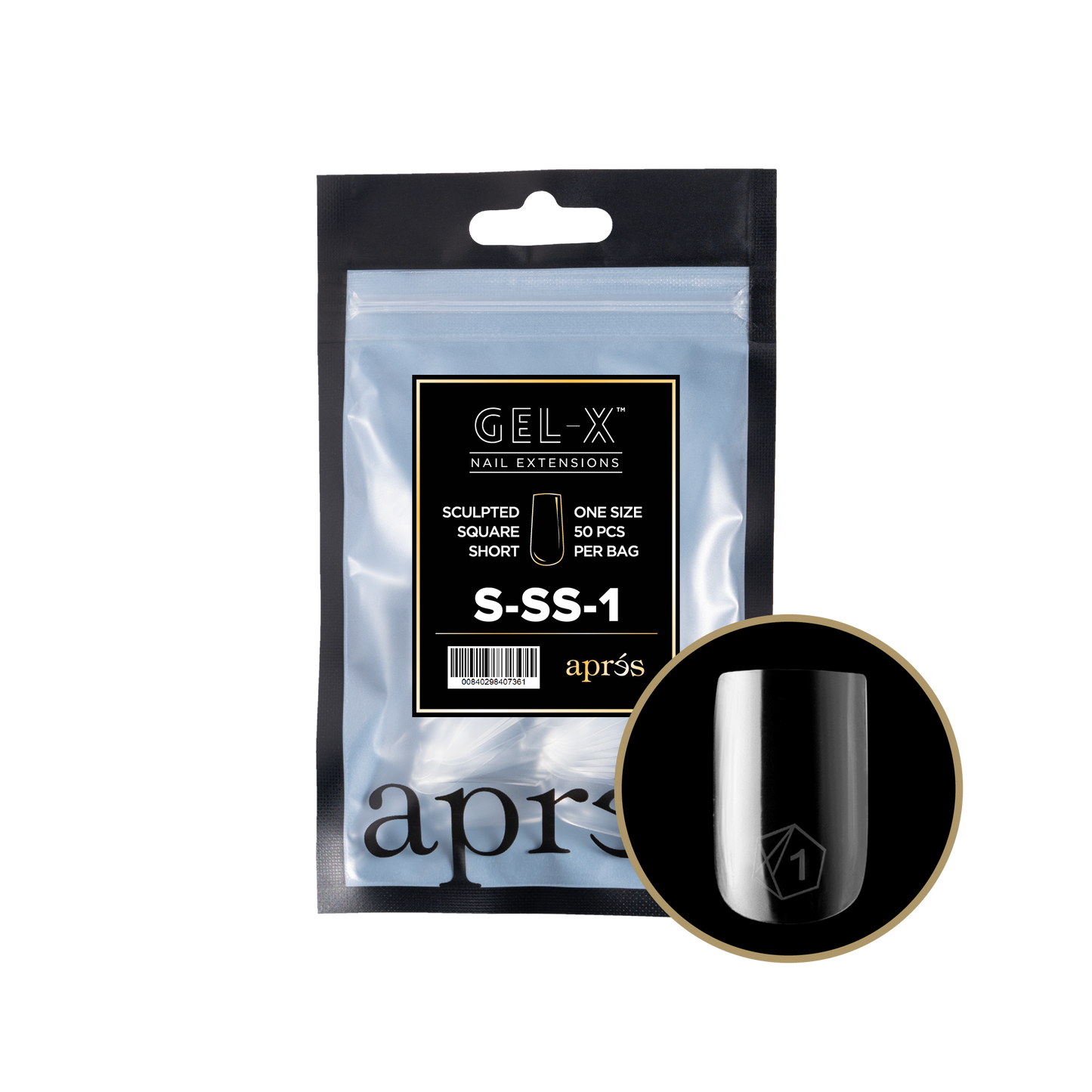 Sculpted Square Short Refill Tips