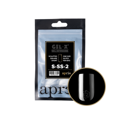 Sculpted Square Short Refill Tips