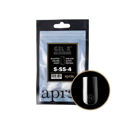 Sculpted Square Short Refill Tips