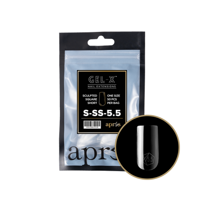 Sculpted Square Short Refill Tips