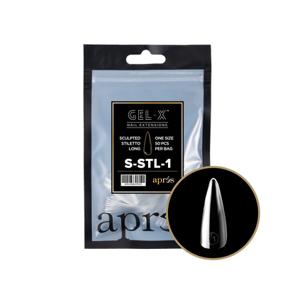 Sculpted Stiletto Long Refill Tips