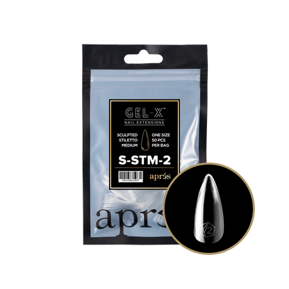 Sculpted Stiletto Medium Refill Tips