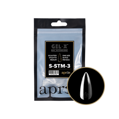 Sculpted Stiletto Medium Refill Tips