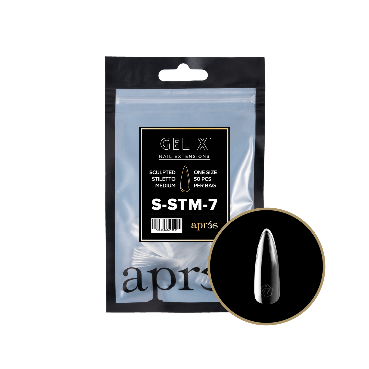 Sculpted Stiletto Medium Refill Tips