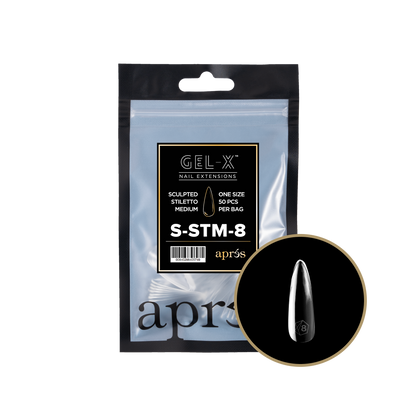 Sculpted Stiletto Medium Refill Tips