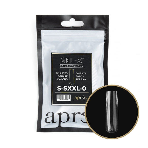 Sculpted Square Extra Extra Long Refill Tips