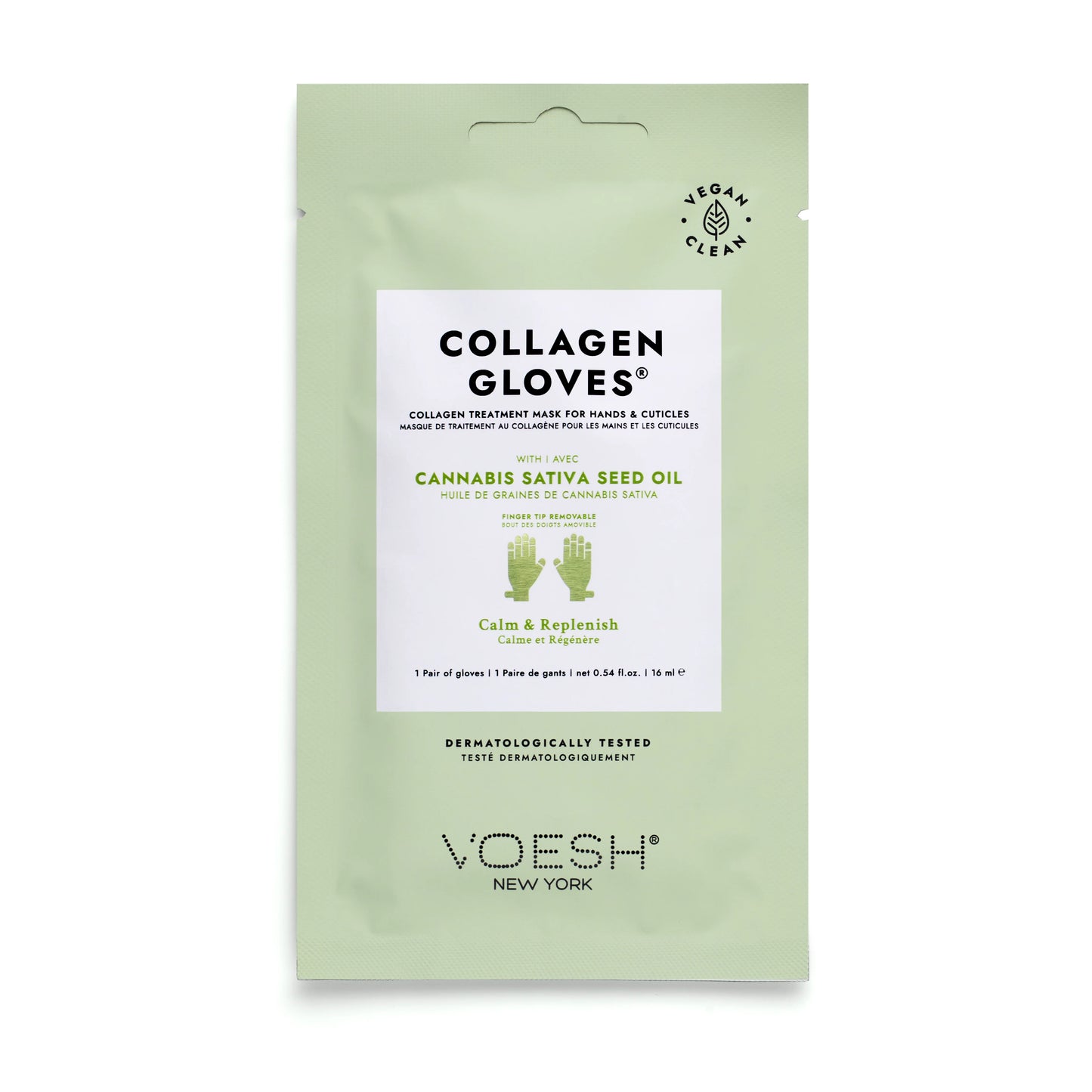 Hemp Extract & Seed Oil Collagen Gloves - One Pair