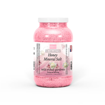 Wild Orchid Gardenia Honey Mineral Salt - 1 Gallon
