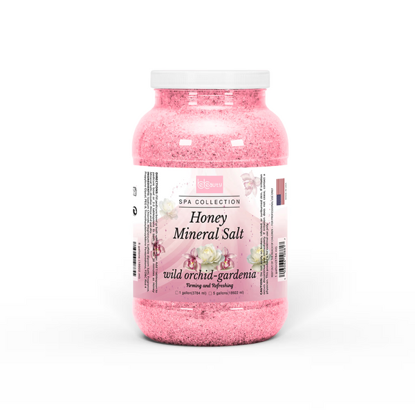 Wild Orchid Gardenia Honey Mineral Salt - 1 Gallon