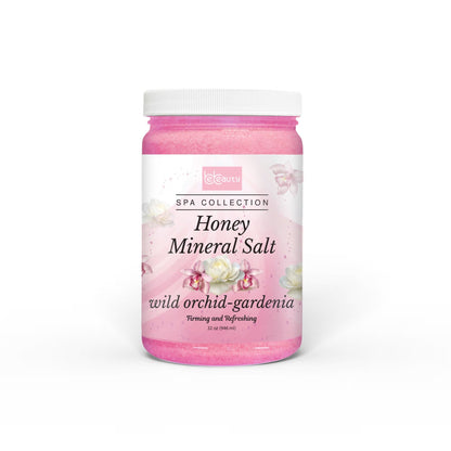 Wild Orchid Gardenia Honey Mineral Salt - 32 oz