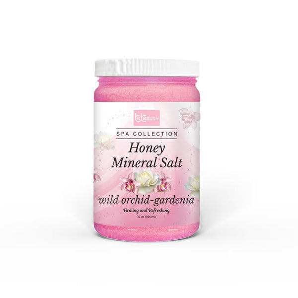 Wild Orchid Gardenia Honey Mineral Salt - 32 oz