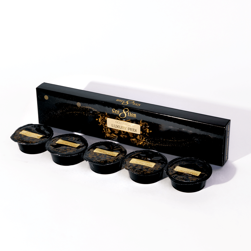 Cre8tion Golden Spa Luxury Pedi kit