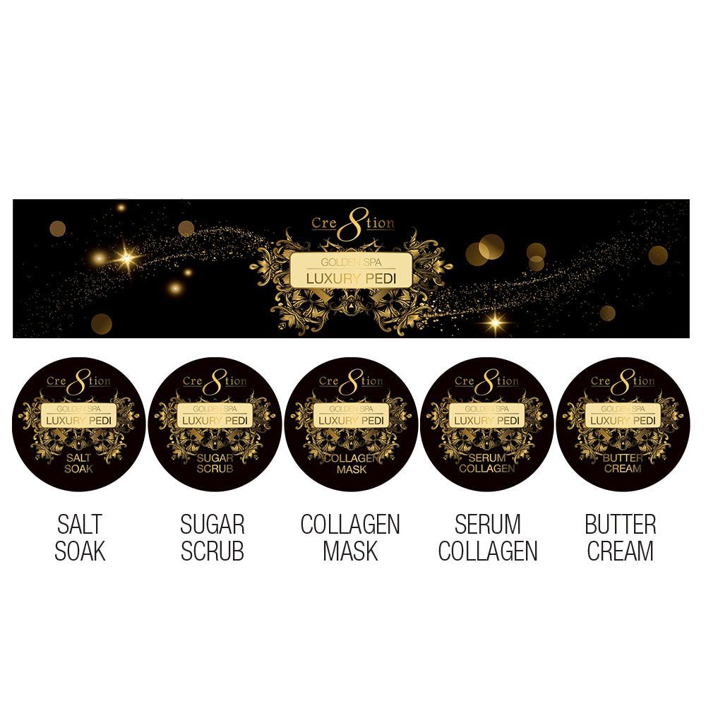 Cre8tion Golden Spa Luxury Pedi