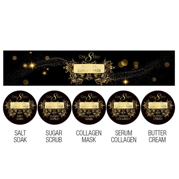 Cre8tion Golden Spa Luxury Pedi