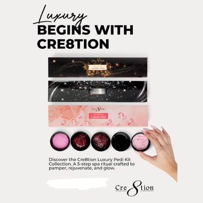 Luxury Platinum Pedicure Spa 5 In 1 Kit