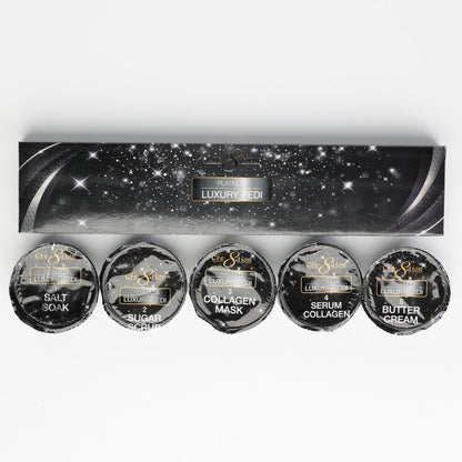Luxury Platinum Pedicure Spa 5 In 1 Kit