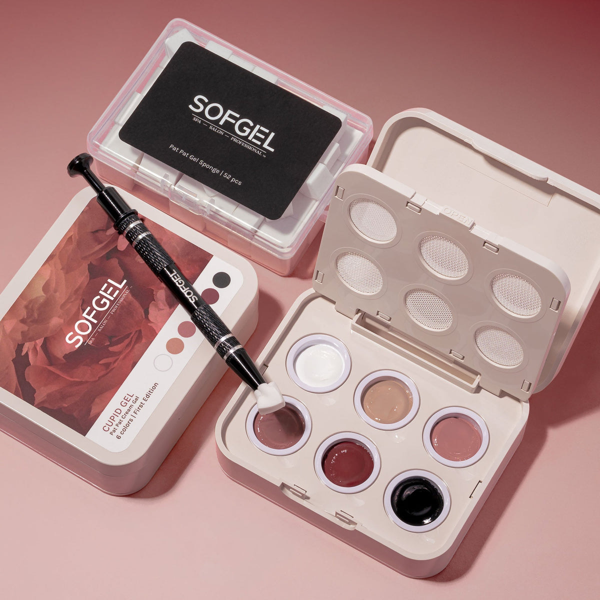 Cupid Pat Pat Gel bundle contents
