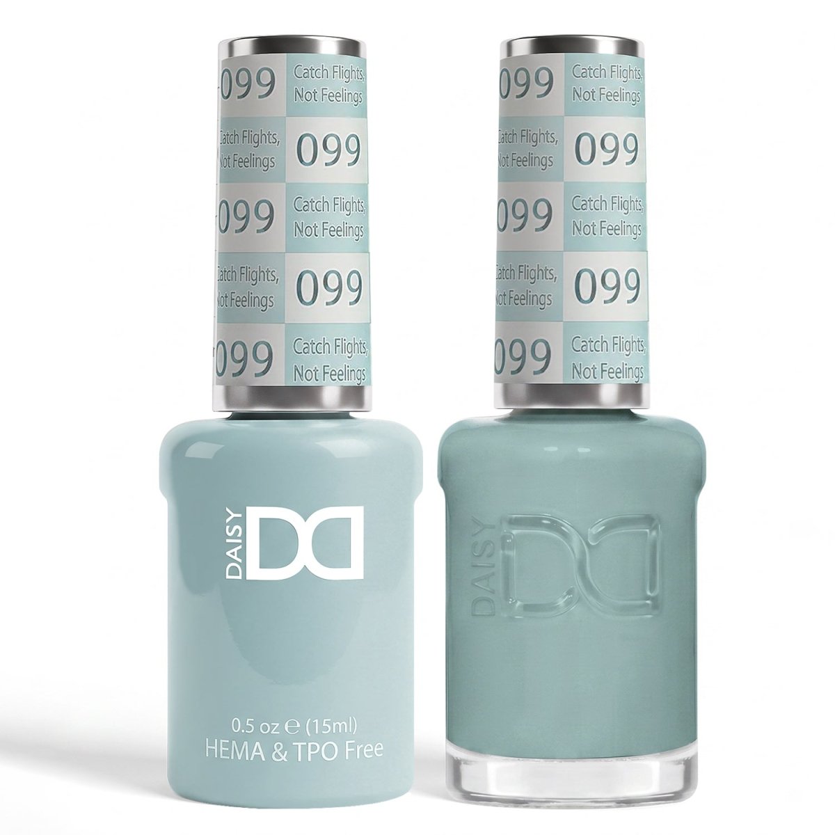 HEMA & TPO Free Gel Polish - 099 Catch Flights Not Feelings - 0.5 oz