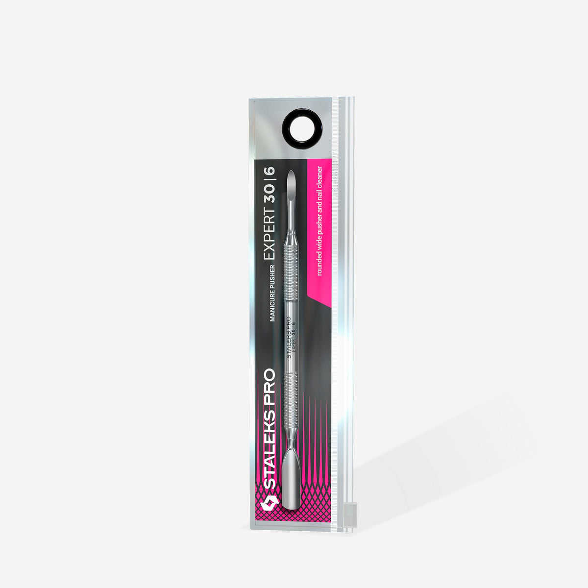 Manicure Pusher Expert 30 Type 6 (Rounded Wide Pusher And Nail Cleaner)