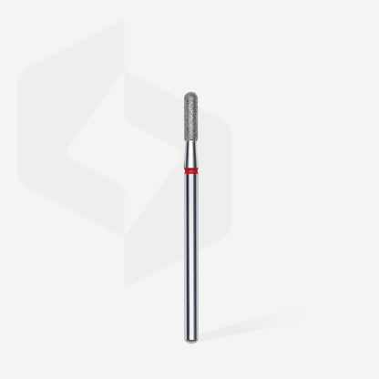 Staleks Pro Diamond Drill Bit Rounded Cylinder Red detail