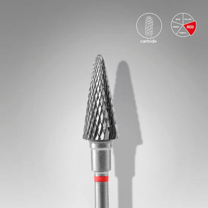 Carbide Nail Drill Bit Cone Red Expert 6 mm / 14 mm