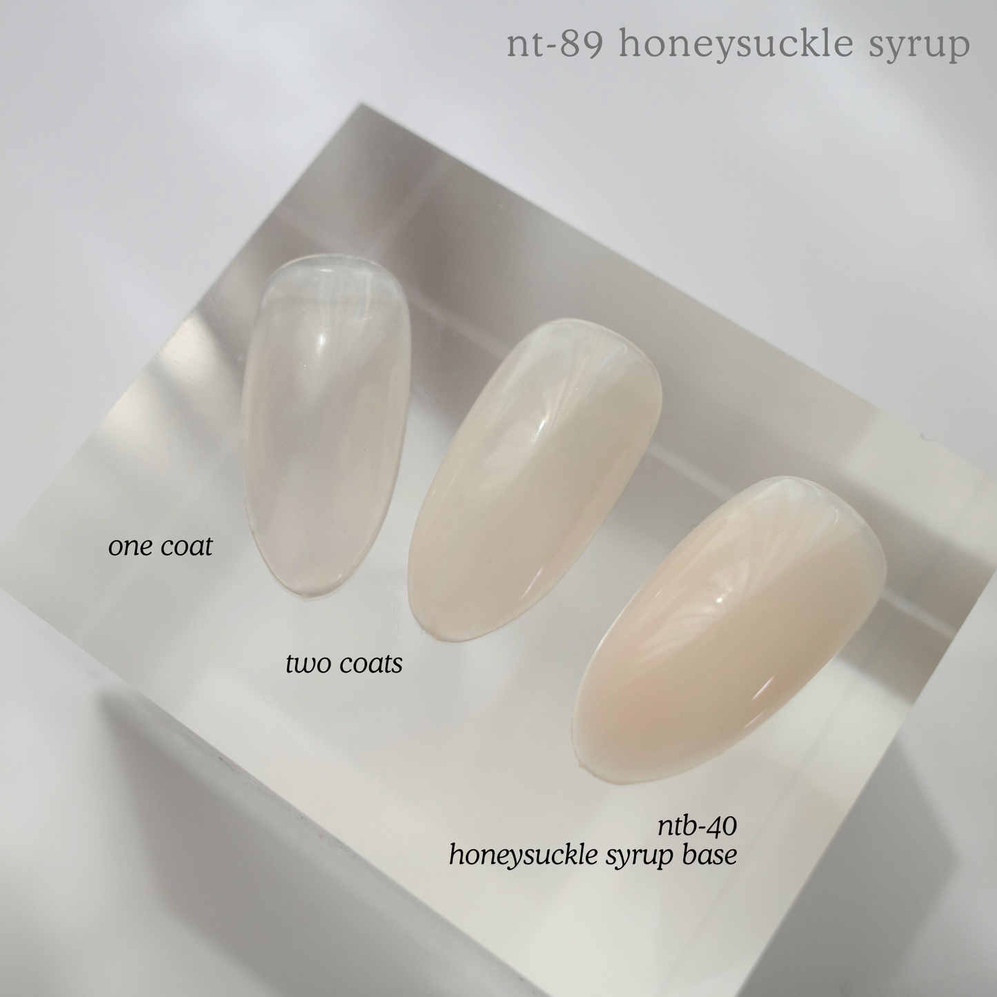 NTB-40 Honeysuckle Syrup Base