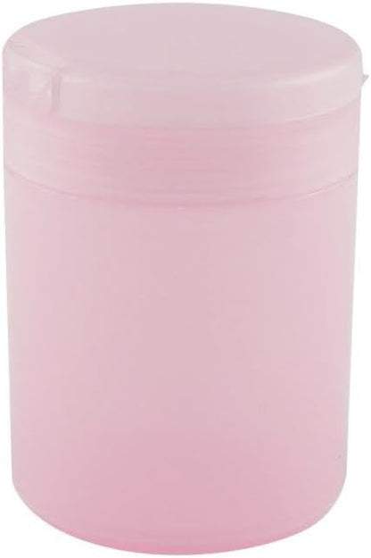 Nail Cotton Pad Storage Container with Press-Top Lid
