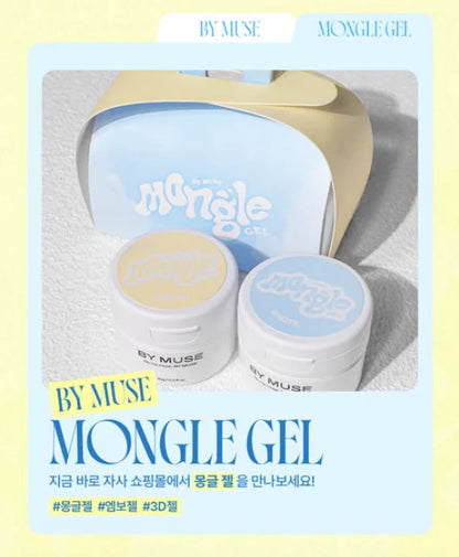 Mongle 3D Embo Gel - White/clear