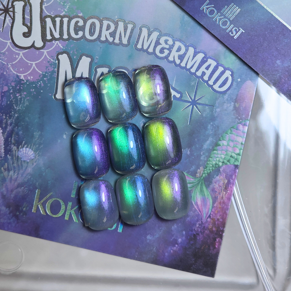 Unicorn Mermaid Magnet UMM-01 Blue Ocean