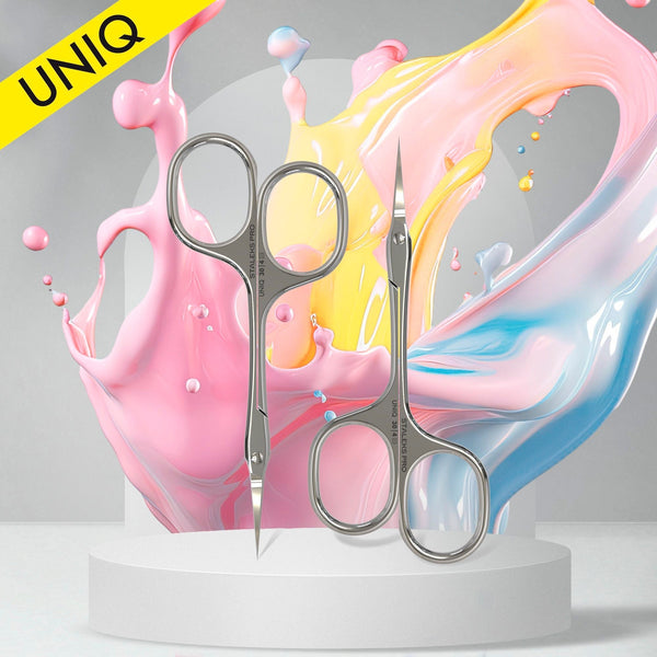 Professional Cuticle Scissors “Asymmetric” UNIQ 30 TYPE 4