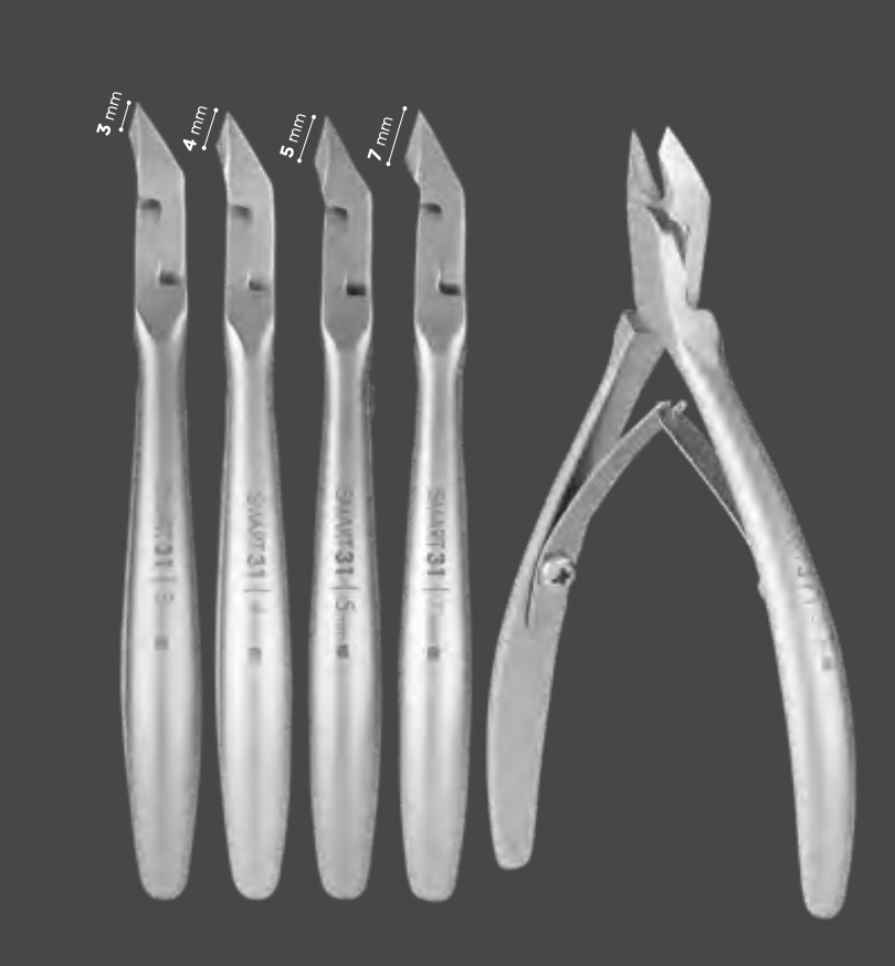 Professional Cuticle Nippers Smart 31 (3mm)