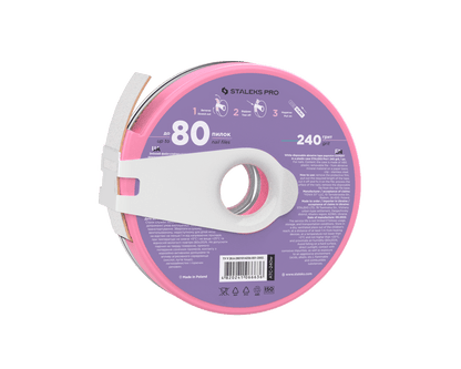 White Disposable Abrasive Tape papmAm Expert 240 Grit (Plastic Case)